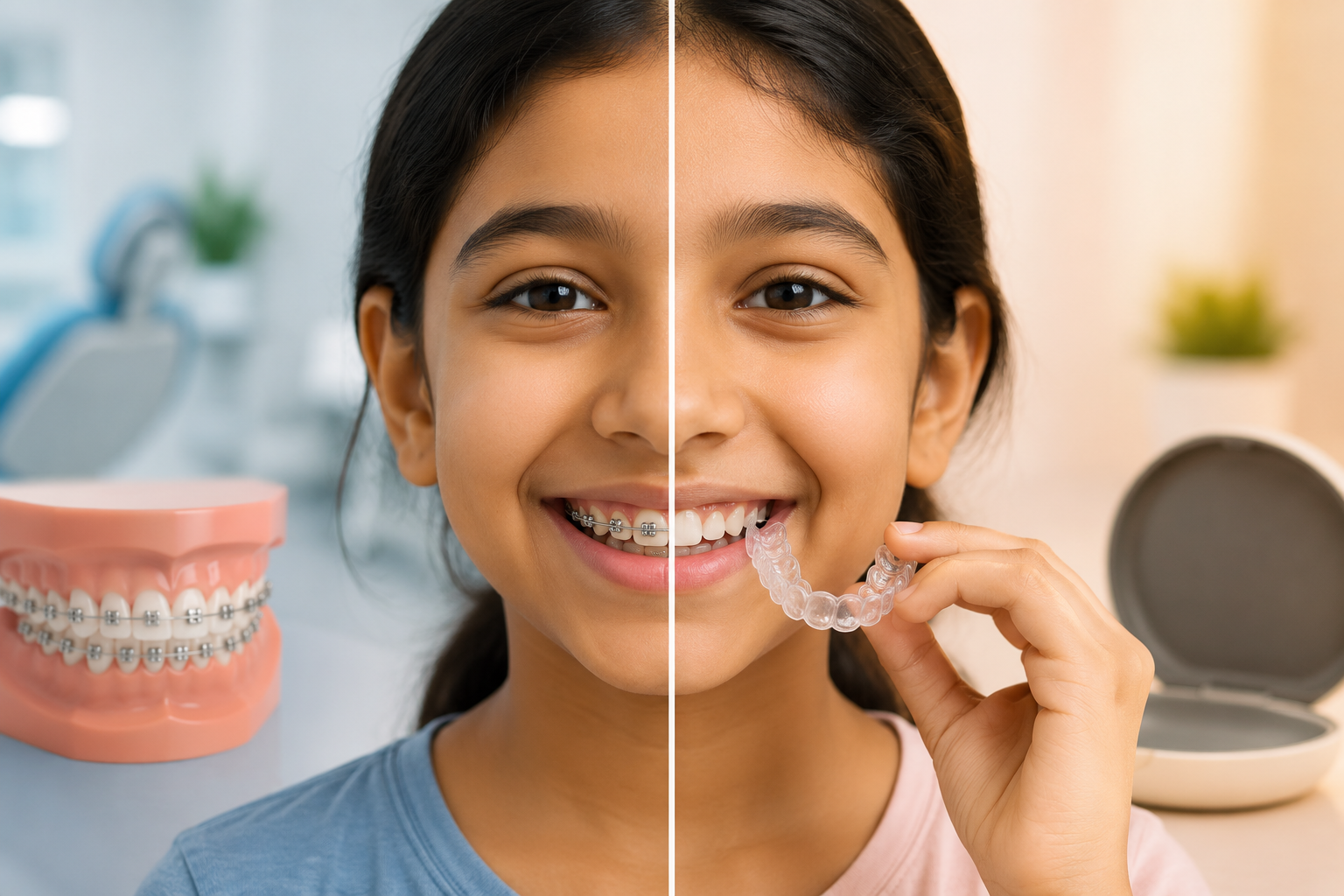 Braces vs invisible aligners — which is right for your child?